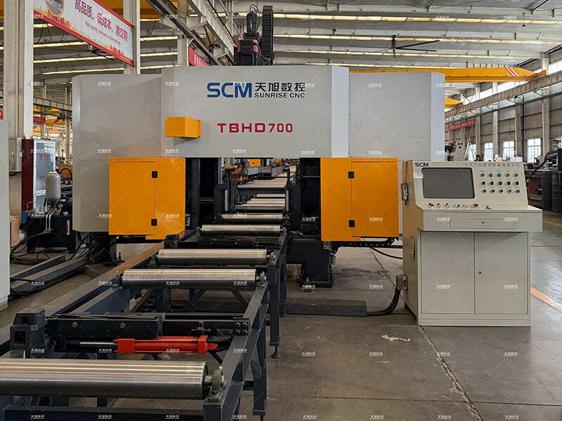 TBHD700 High Speed CNC H Beams Drilling Line