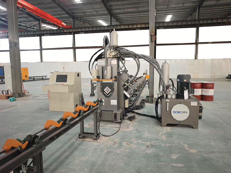 TAPM1010 CNC Angle Punching, Marking & Shearing Line