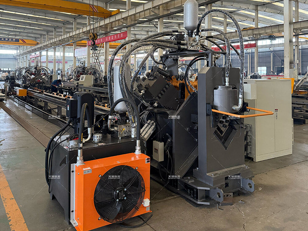 TBL1412, TBL1412A, TAPM1412 CNC Punching, Marking & Shearing Line for Angles