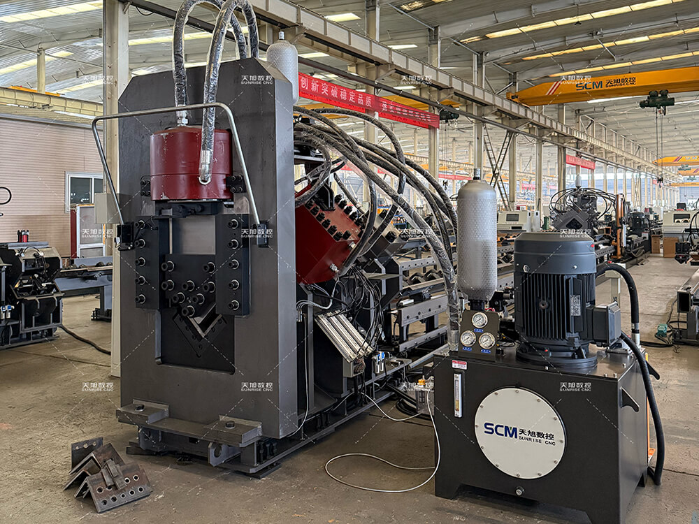 TBL2020, TAPM2020/TAPM2020A (Enhanced) CNC Angle Punching, Marking & Shearing Line
