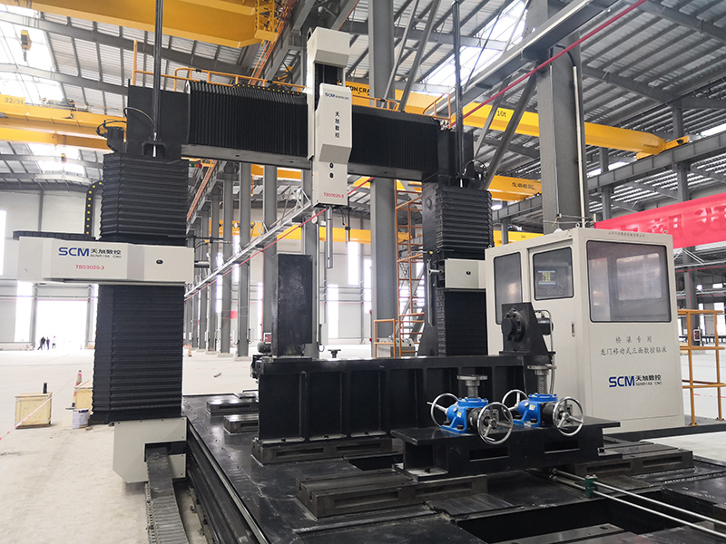 TBD Series Gantry Movable CNC Drilling Machine