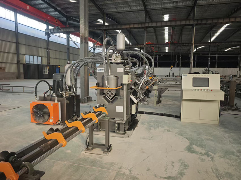 TBL1412, TBL1412A, TAPM1412 CNC Punching, Marking & Shearing Line for Angles