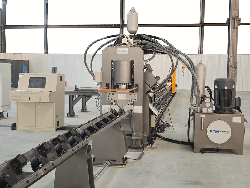 TBL2020, TAPM2020/TAPM2020A (Enhanced) CNC Angle Punching, Marking & Shearing Line