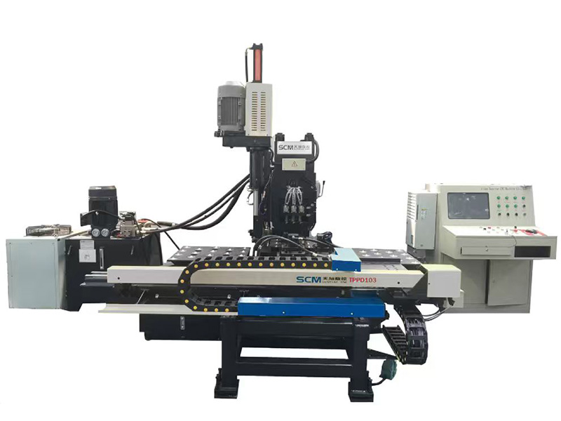 TPPD103/TPPD104 CNC Hydraulic Plate Punching, Drilling & Marking Machine